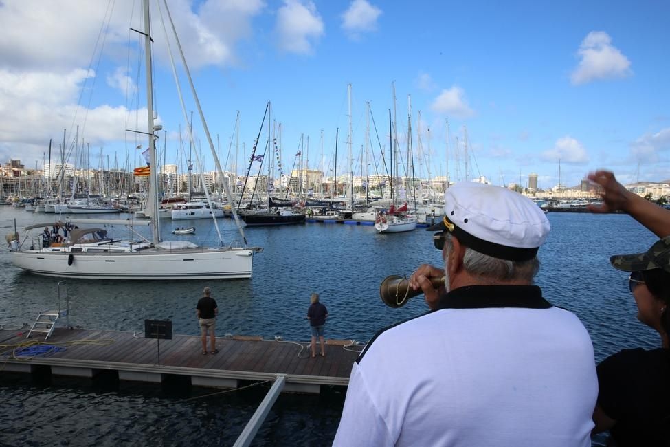 Salida de la regata ARC Plus. (ALEJANDRO RAMOS)