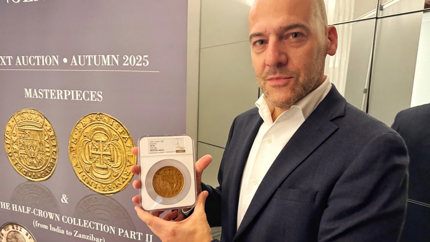 La moneda española más cara vuelve a subasta en Suiza para intentar batir nuevos records