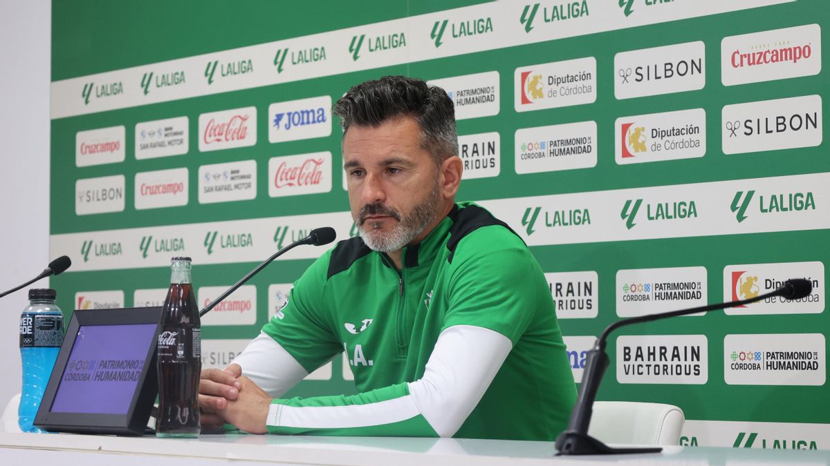 Iván Ania, en sala de prensa
