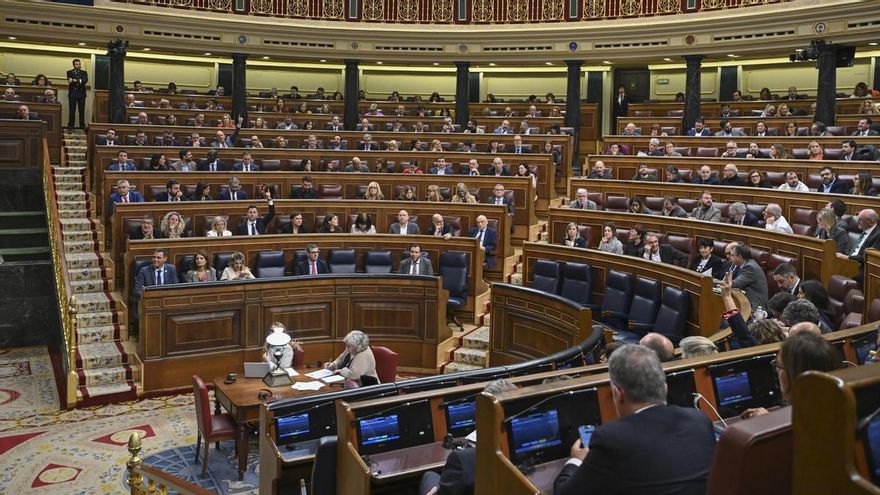 Imagen de archivo del Pleno del Congreso.