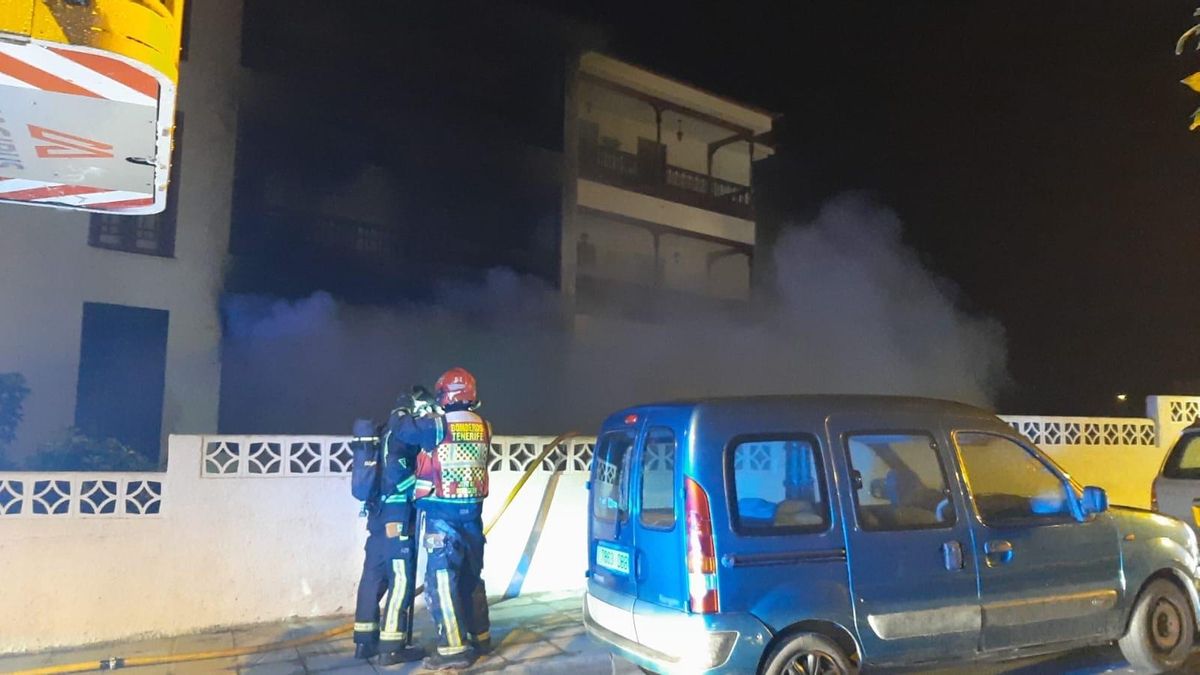 Muere en el incendio de una vivienda en Los Realejos