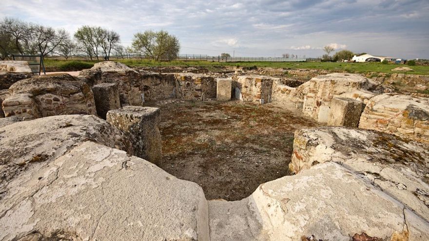 Los restos de esta villa romana, descubierta en Badajoz de manera casual, indican que era un complejo dedicado a la producción de vino y aceite