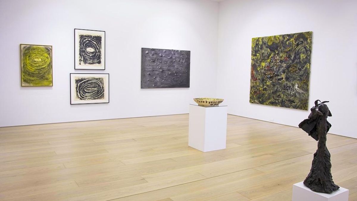 Sala permanente dedicada a Miquel Barceló en 20/21 Espacio de Arte, en Tijarafe