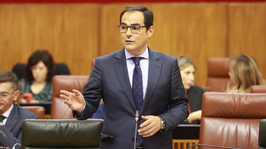 Archivo - El consejero de Justicia, Administración Local y Función Pública de la Junta de Andalucía, José Antonio Nieto