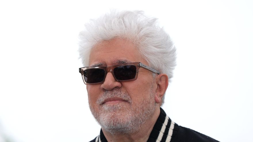 Imagen de Pedro Almodóvar en el Festival de Cannes. EFE/EPA/MOHAMMED BADRA