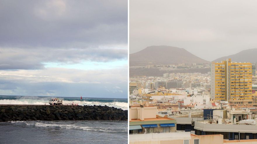 Canarias, en prealerta por el mal estado del mar y presencia de calima a partir de este miércoles