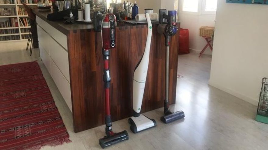 Prueba de uso: 3 aspiradoras sin cable