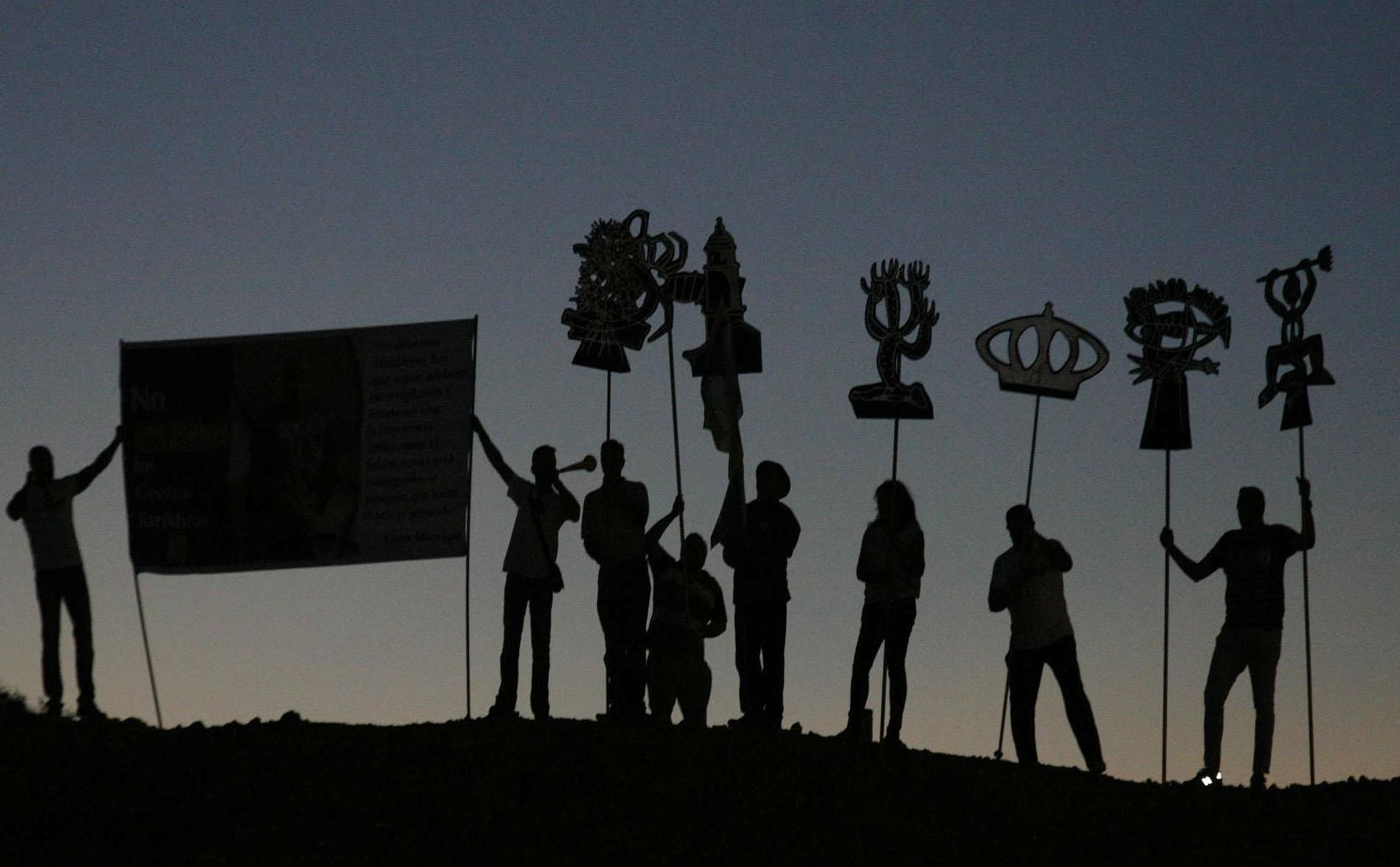 Protestas en Lanzarote.