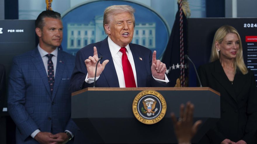 “Una exageración y una falsedad”: los datos de Trump para militarizar Washington no son reales