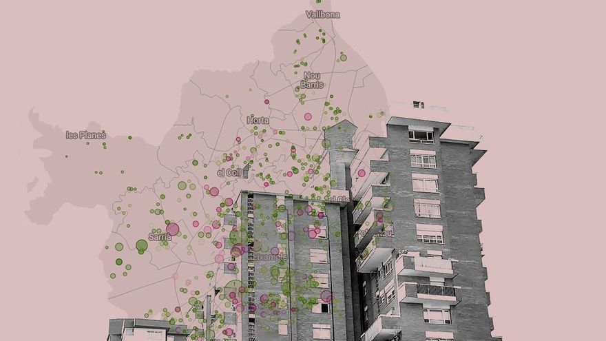 ¿Qué edificios enteros se venden en Barcelona y por cuánto? Las grandes operaciones inmobiliarias, calle a calle