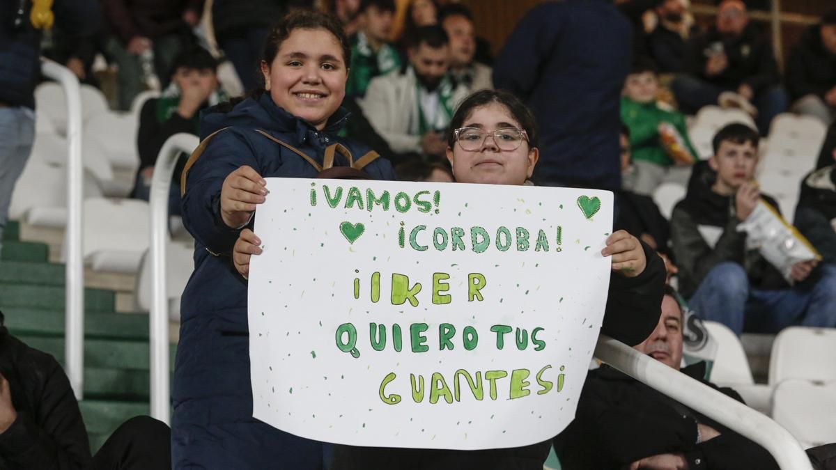 Grada Blanquiverde del Córdoba CF - Real Valladolid CF