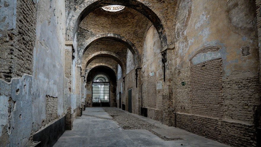 Imagen de la situación actual de la Real Fábrica de Artillería de Sevilla.