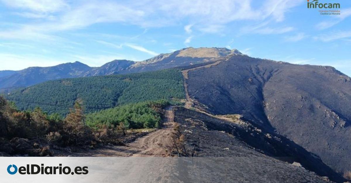 El incendio de Peñalba de la Sierra sigue activo tras 18 días y el alcalde pide la declaración de zona catastrófica