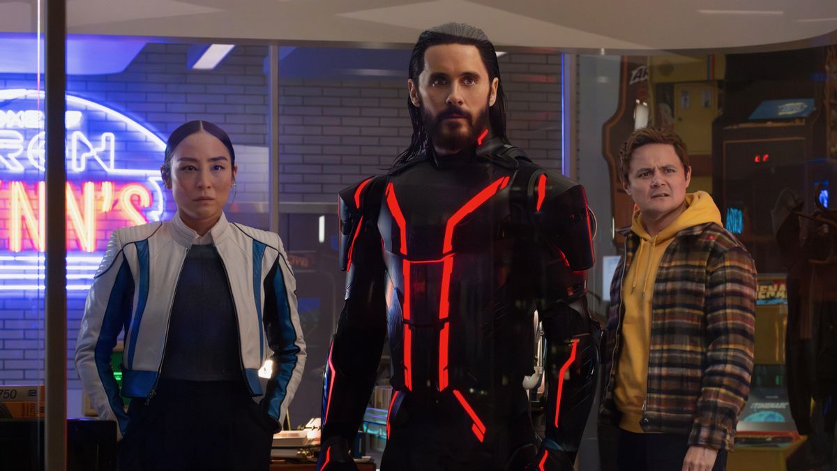Los protagonistas de 'TRON Ares'