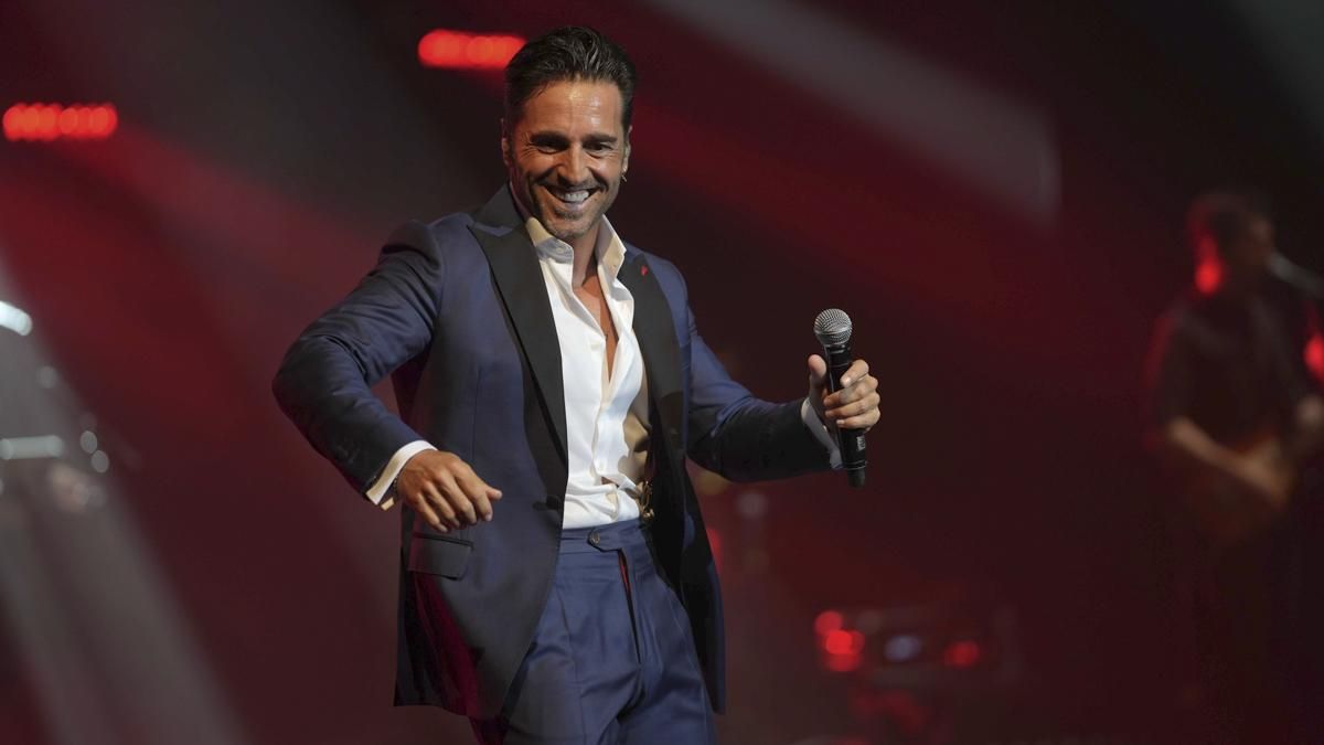 El concierto de David Bustamante, en imágenes