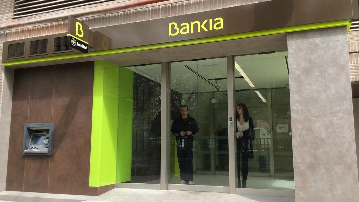 Una sucursal de Bankia.