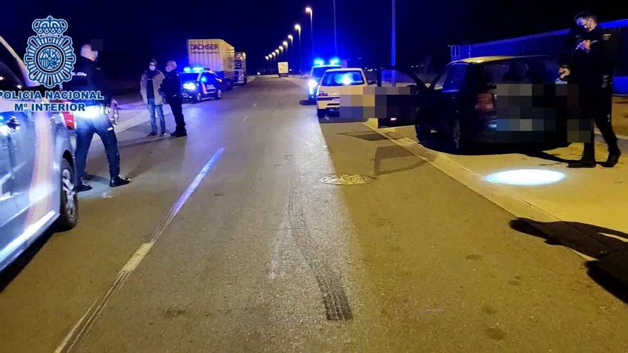 Orines, alcohol, drogas y carreras ilegales en Logroño durante el fin de semana