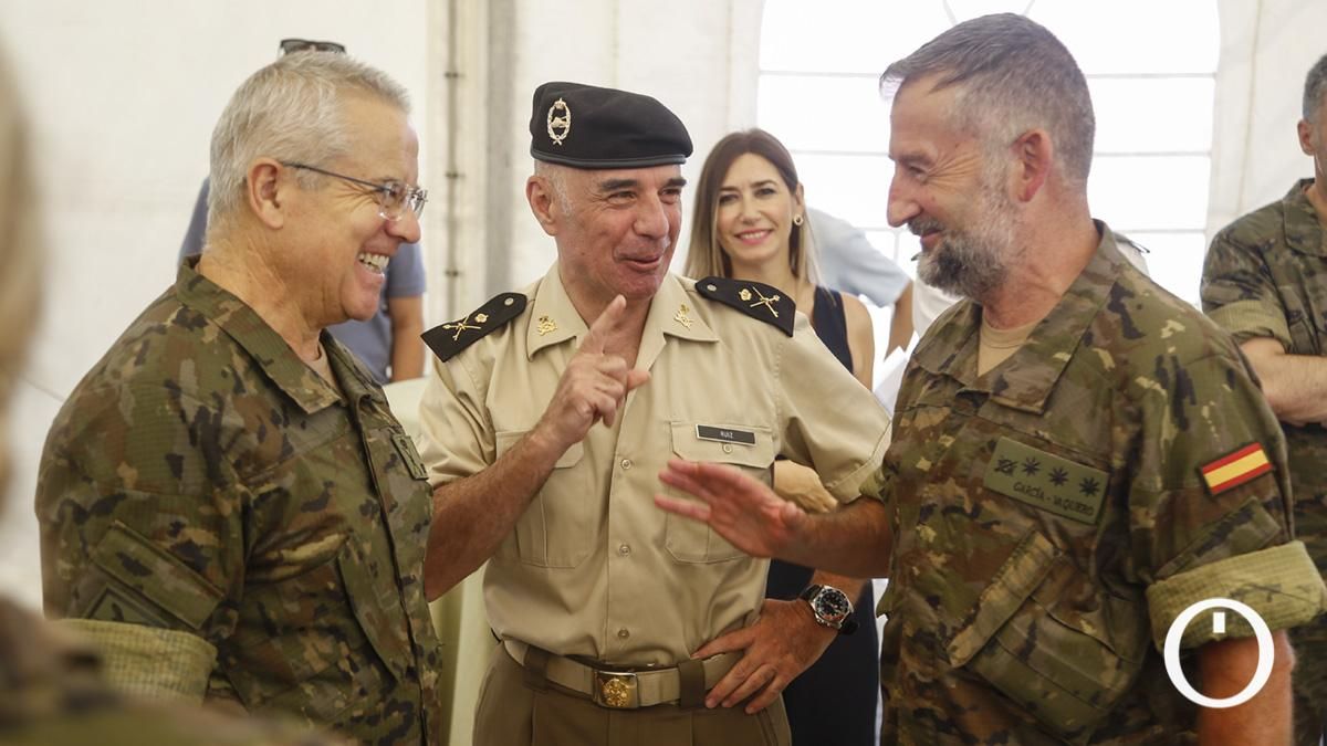 Acto de entrega de las obras de urbanización y vallado de la Base Logística del Ejército de Tierra