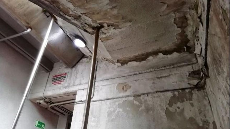 Algunas zonas presentan un estado calamitoso.