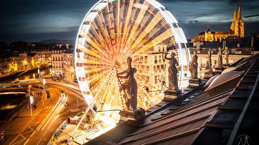 La Navidad llega a Iparralde en forma de mercados de artesanía, juegos de luces y chocolate caliente