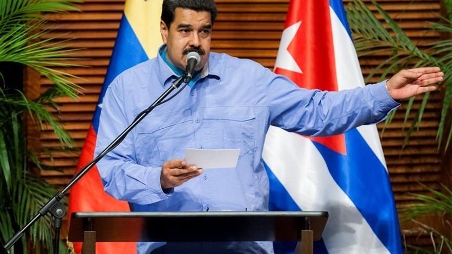 Maduro insiste en que desde Madrid se hace campaña para invadir a Venezuela