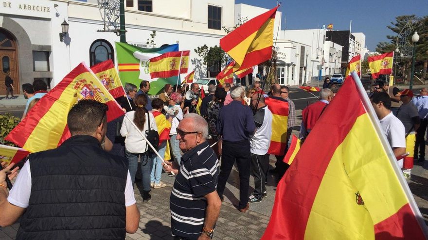 Así han sido las concentraciones de Vox en Canarias
