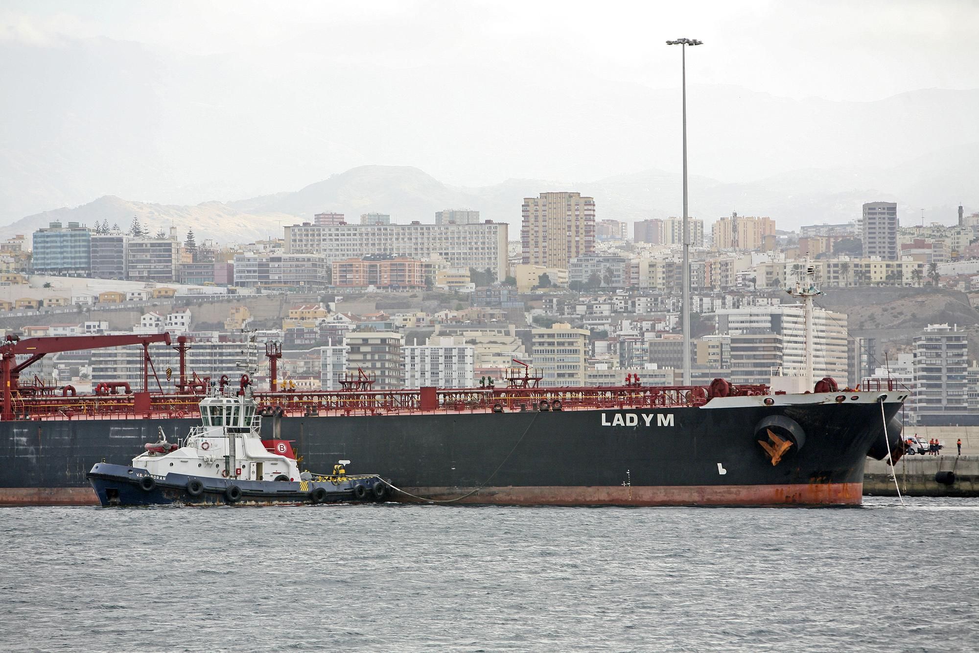 Llegada del 'Lady M' al Puerto de La Luz y de Las Palmas (ALEJANDRO RAMOS)