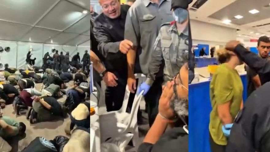 Un ministro ultra de Israel desata una tormenta diplomática al humillar a activistas de la Flotilla maniatados