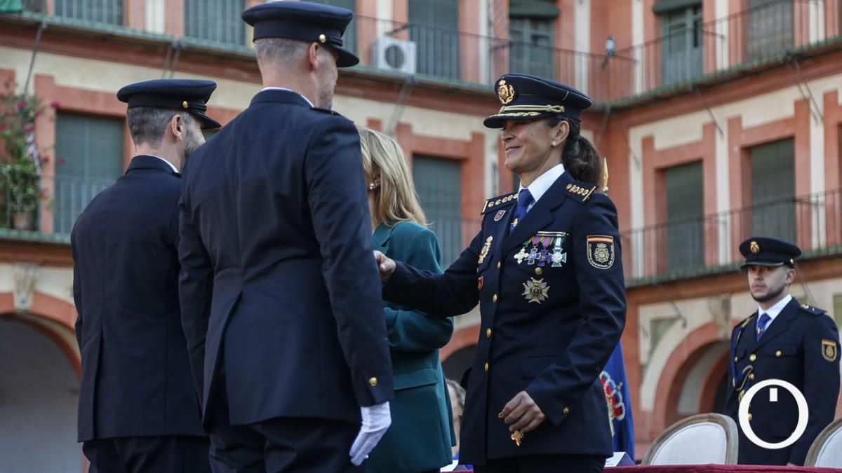 Acto de la Policía Nacional para celebrar su patrón, los Santos Ángeles Custodios