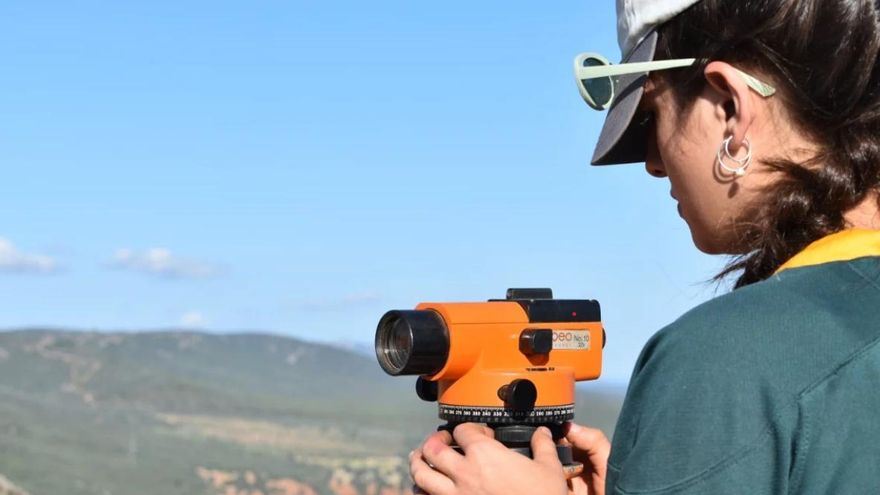 Candela Lacosta, estudiante de arqueología