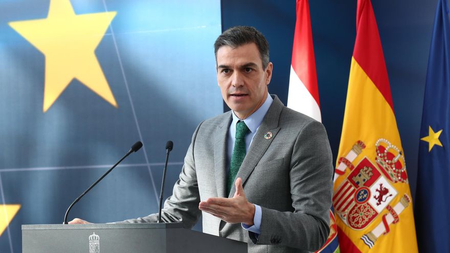 El presidente del Gobierno, Pedro Sánchez, interviene en el acto de presentación del Plan de Recuperación, Transformación y Resiliencia de la Economía Española, en Agoncillo, La Rioja, (España), a 20 de noviembre de 2020.