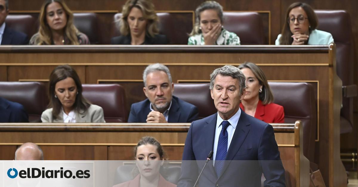 Feijóo exige a Sánchez que dimita por corrupción y el presidente le achaca mimetizarse con la ultraderecha