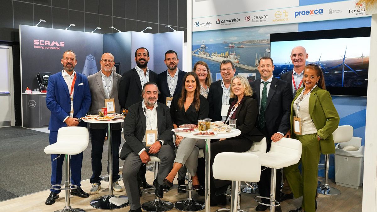 Representación tinerfeña en la SPE Offshore Europe.