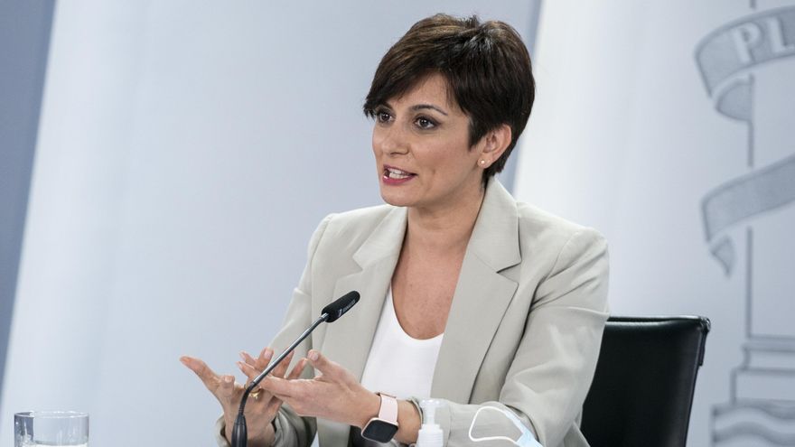 La ministra portavoz, Isabel Rodríguez