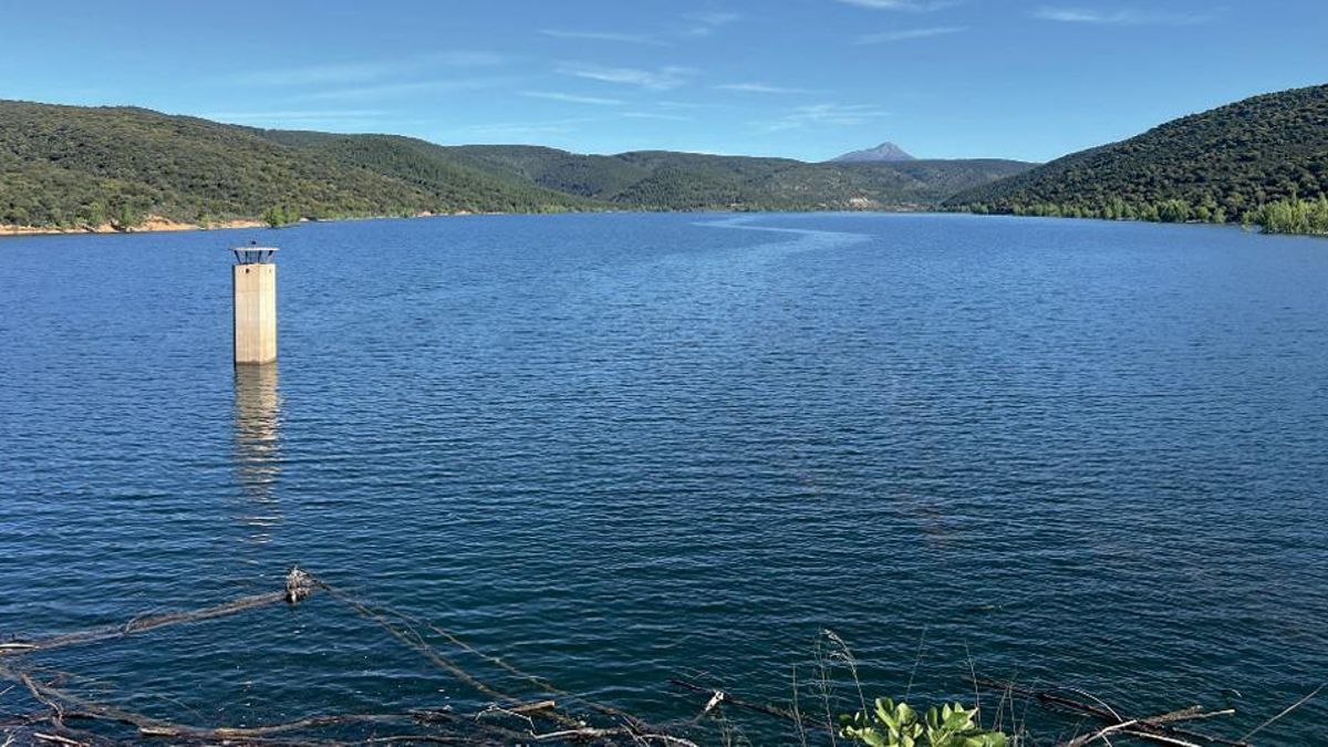 Molino sumergido de Beleña. Cogolludo, pedanía de Beleña de Sorbe