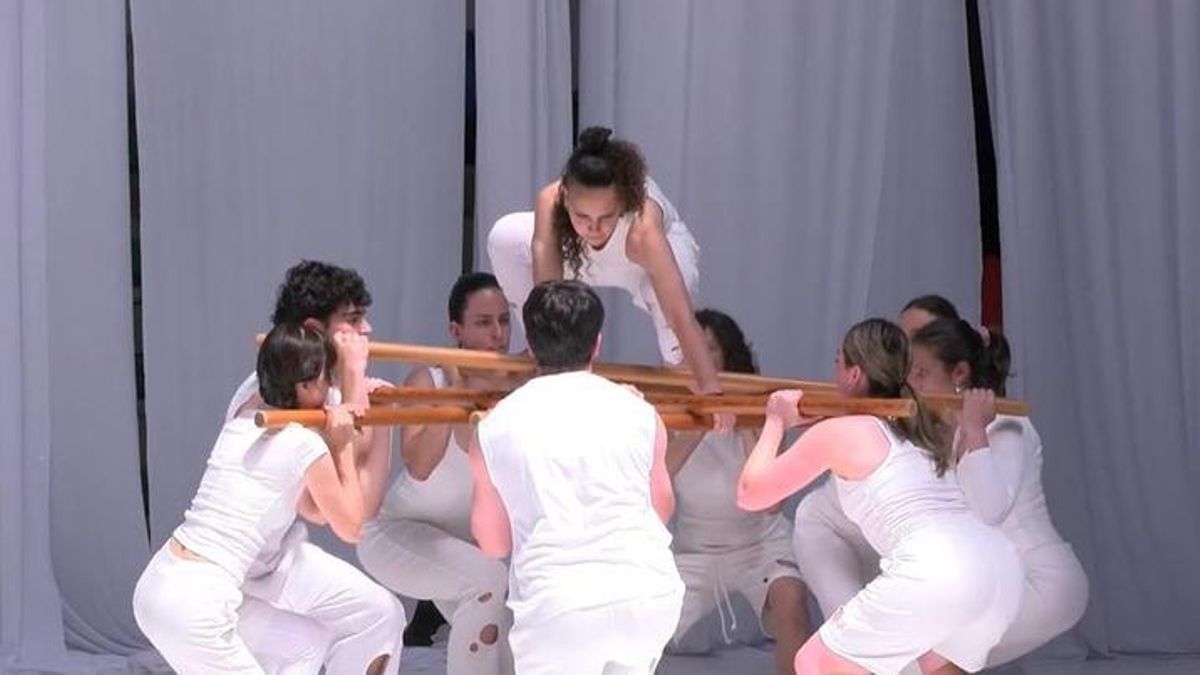 El Auditorio de León acoge el martes la representación de la obra Pneuma, que fusiona teatro y danza