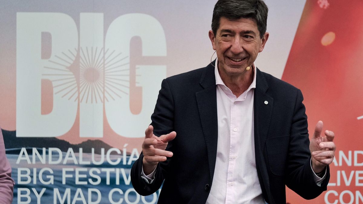 El vicepresidente de la Junta y consejero de Turismo, Regeneración, Justicia y Administración Local, Juan Marín, en una imagen de archivo