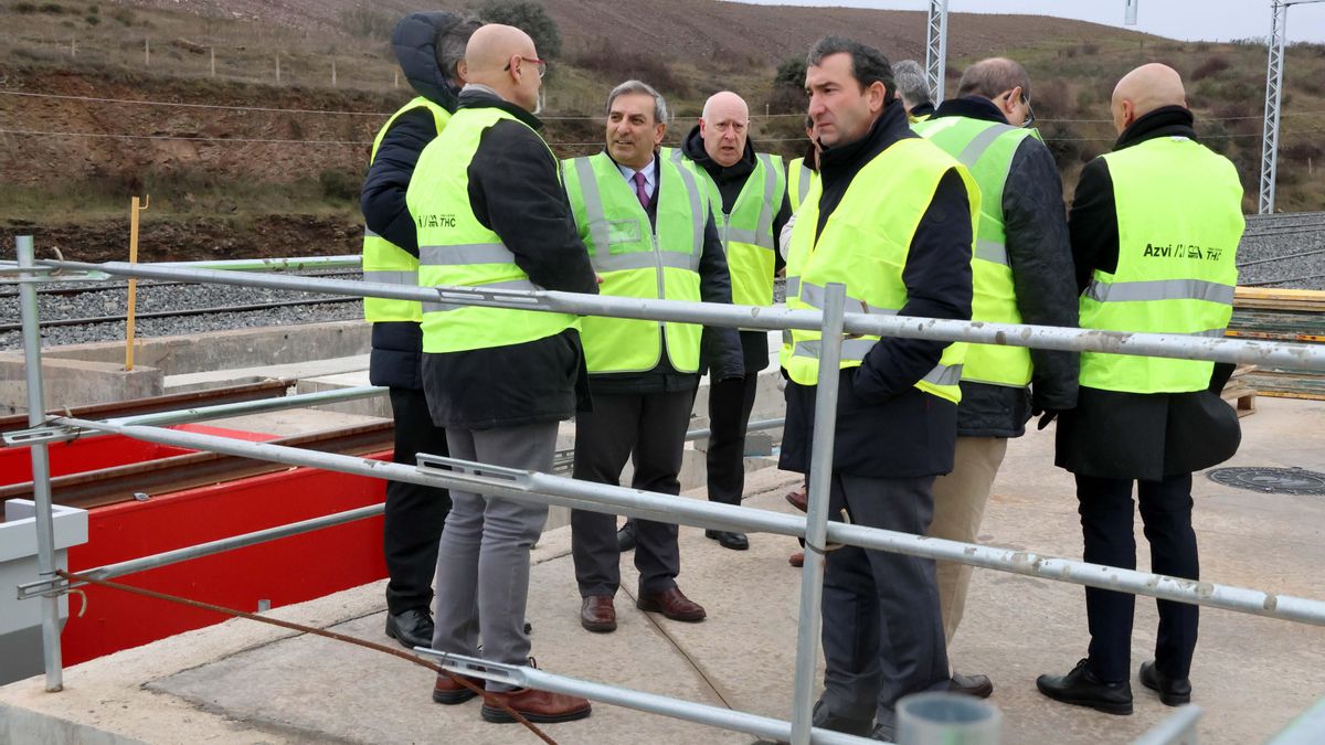 Visita a las obras del Puerto Seco de Salamanca.