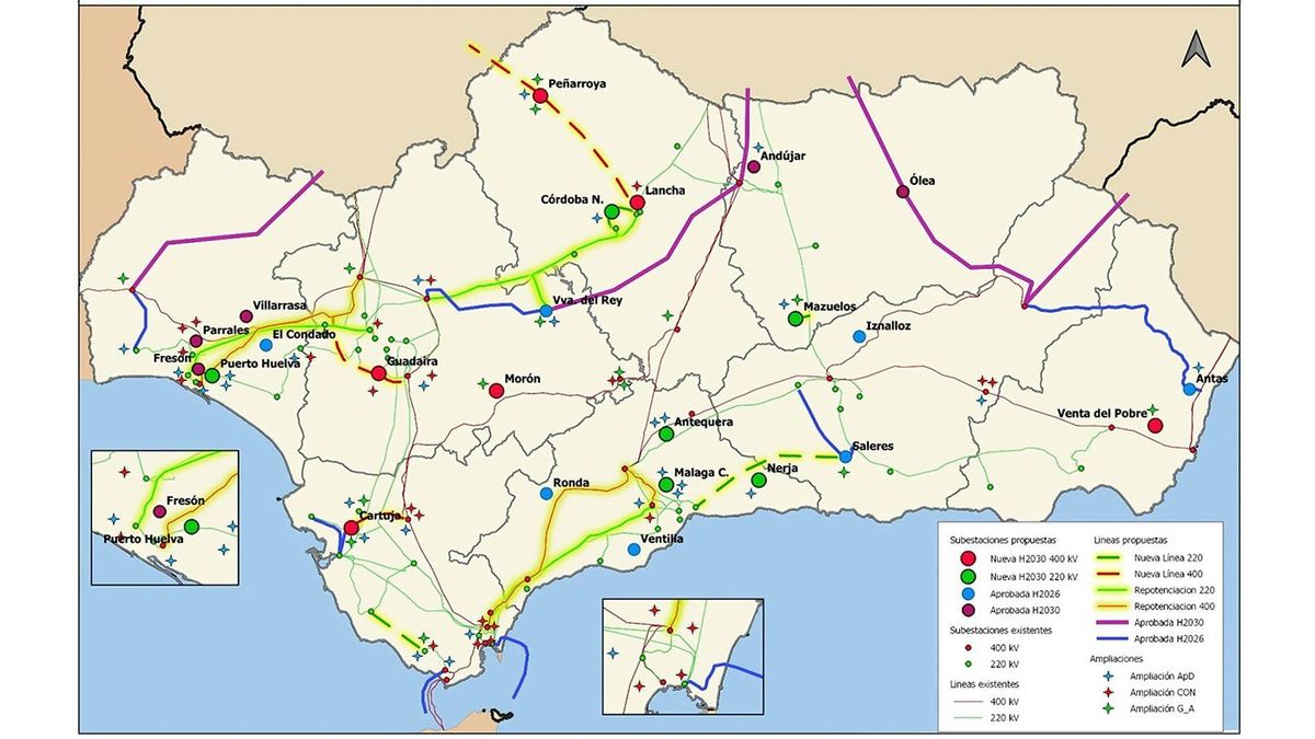 Propuestas de planificación en Andalucía