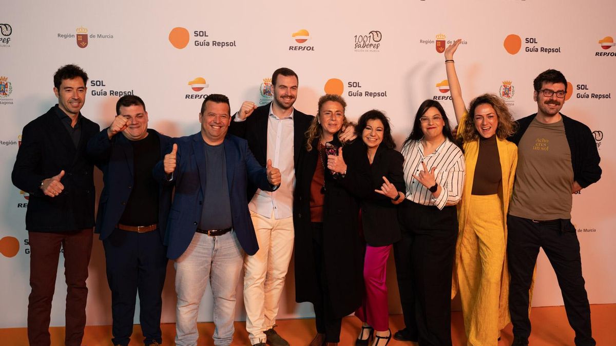 Esferas de cerámica, estrellas de la cocina y una 'paparajota': La Gala de los Soles Guía Repsol 2024, en imágenes