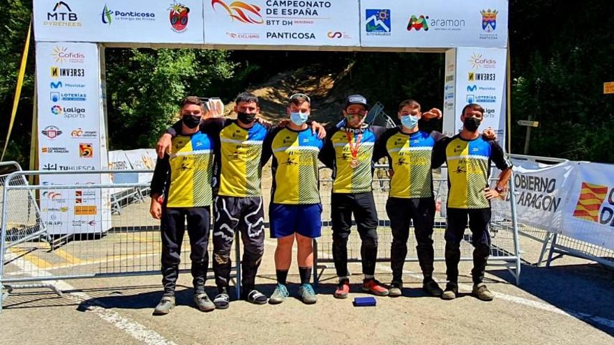 Édgar Carballo, bronce en los Campeonatos de España de DHI