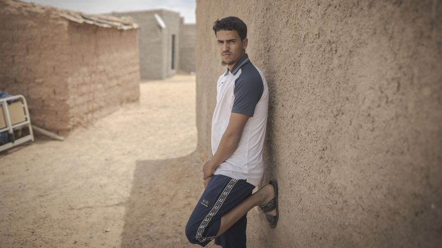 El nieto de Um, de 21 años, que desearía migrar a España en caso de que sus ascendientes lograsen la nacionalidad.