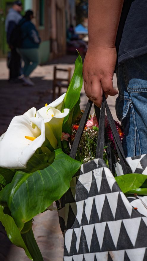Compras y preparativos para las ofrendas en la apacheta