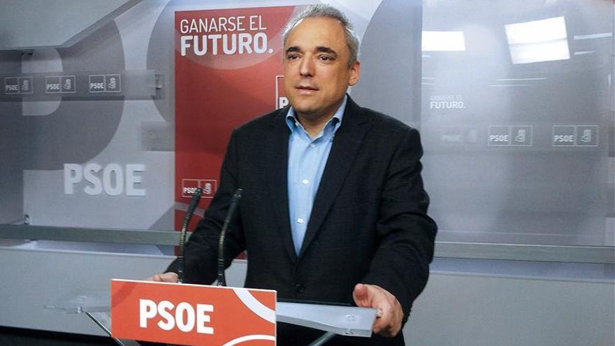 Rafael Simancas, secretario general del PSOE, en una imagen de archivo