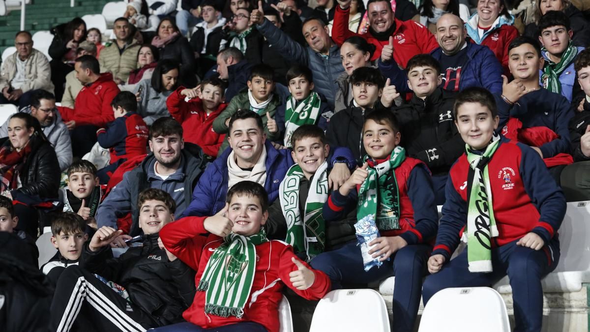 Grada Blanquiverde del Córdoba CF - Real Valladolid CF