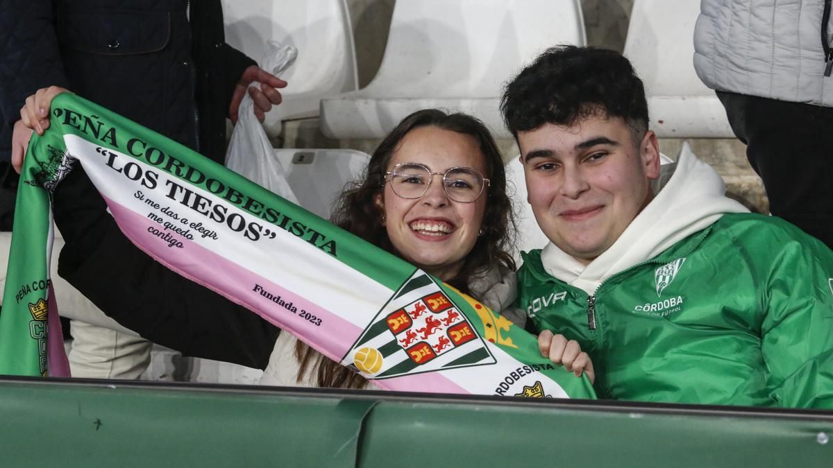 Grada Blanquiverde del Córdoba CF - Real Valladolid CF