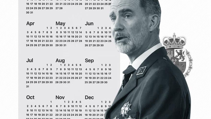 Un año de reuniones del rey: instituciones, Ibex 35 y militares