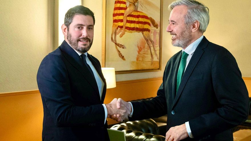 Vox aspira a presidir las Cortes de Aragón y a ocupar al menos un tercio de las consejerías para investir a Azcón