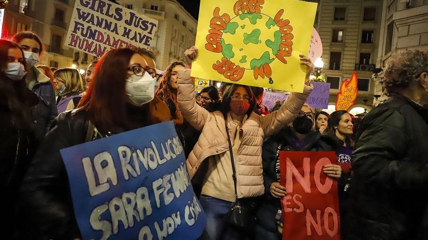 Manifestación del 8M en Granada