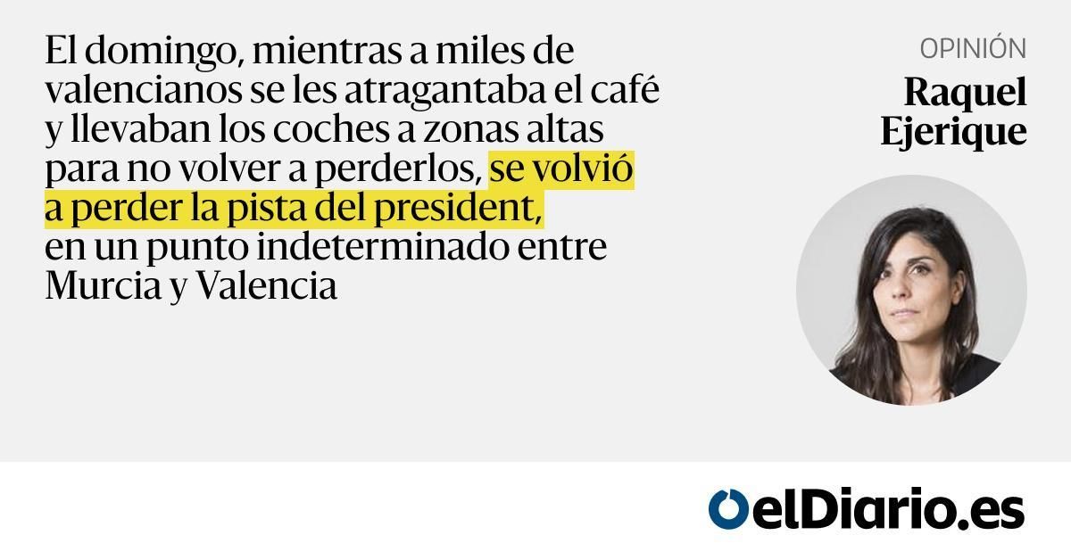 Dónde se mete Mazón un domingo por la tarde